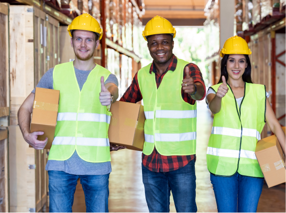 Warehouse Service team at AirDrop